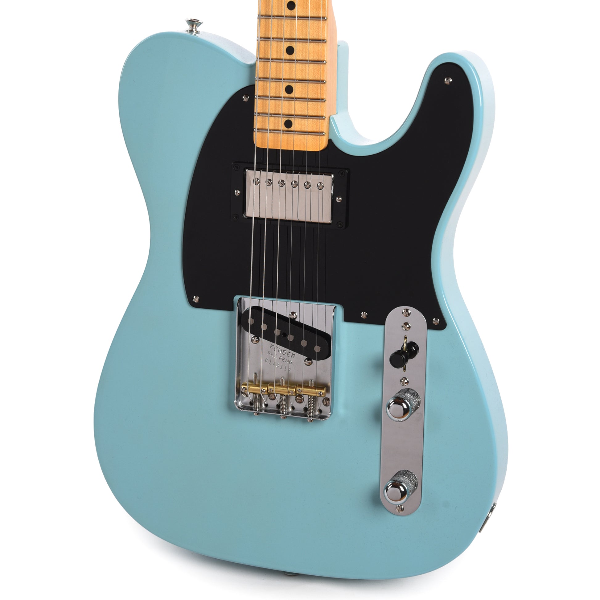 Fender Custom Shop 1952 Telecaster HS "Chicago Special" NOS Super Aged Daphne Blue Electric Guitars / Solid Body