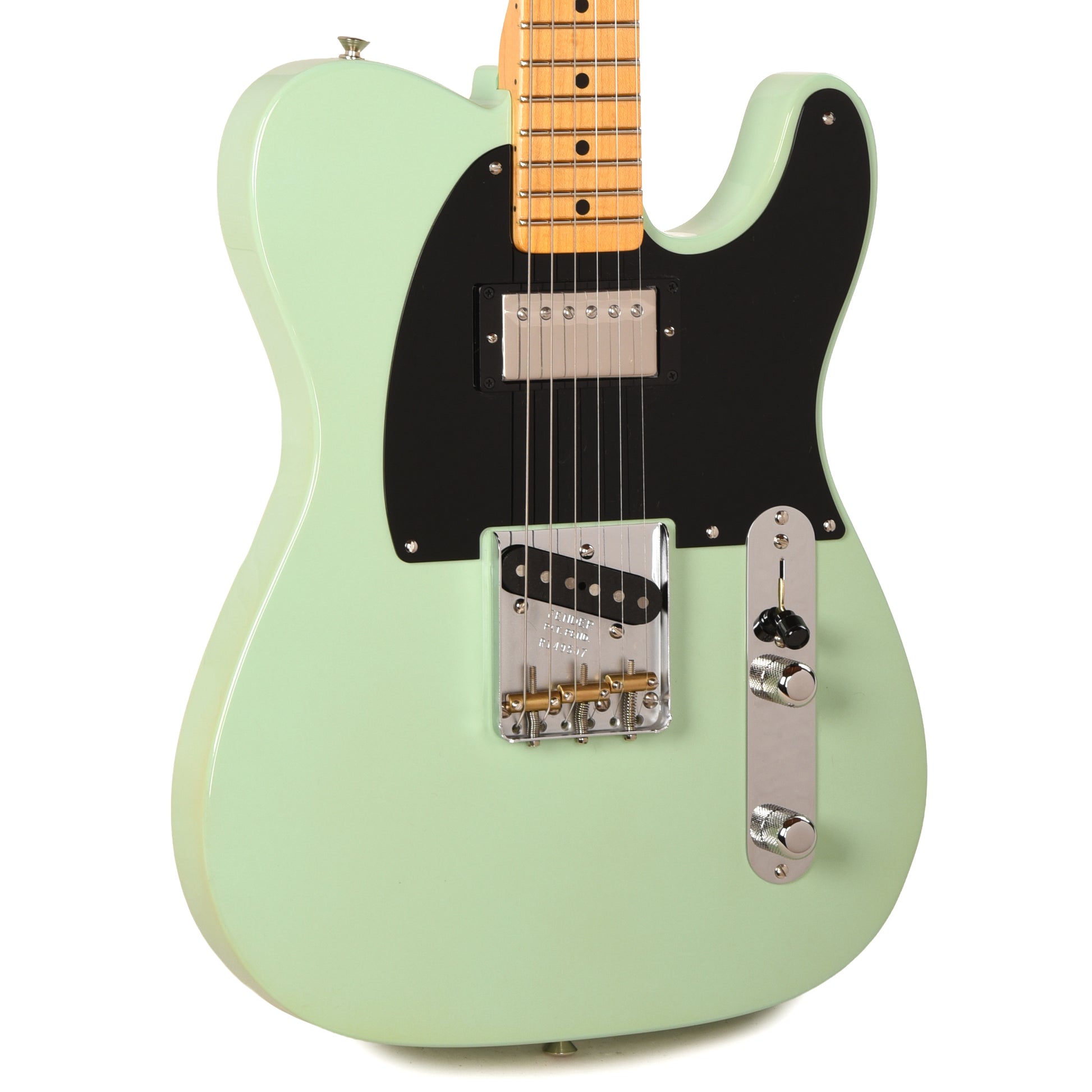 Fender Custom Shop 1952 Telecaster HS "Chicago Special" NOS Super Aged Surf Green Electric Guitars / Solid Body