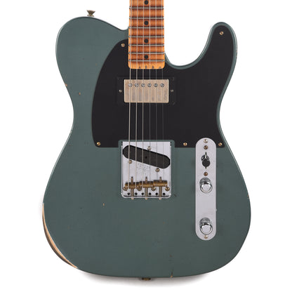 Fender Custom Shop 1952 Telecaster HS "Chicago Special" Relic Aged Sherwood Green Metallic Electric Guitars / Solid Body