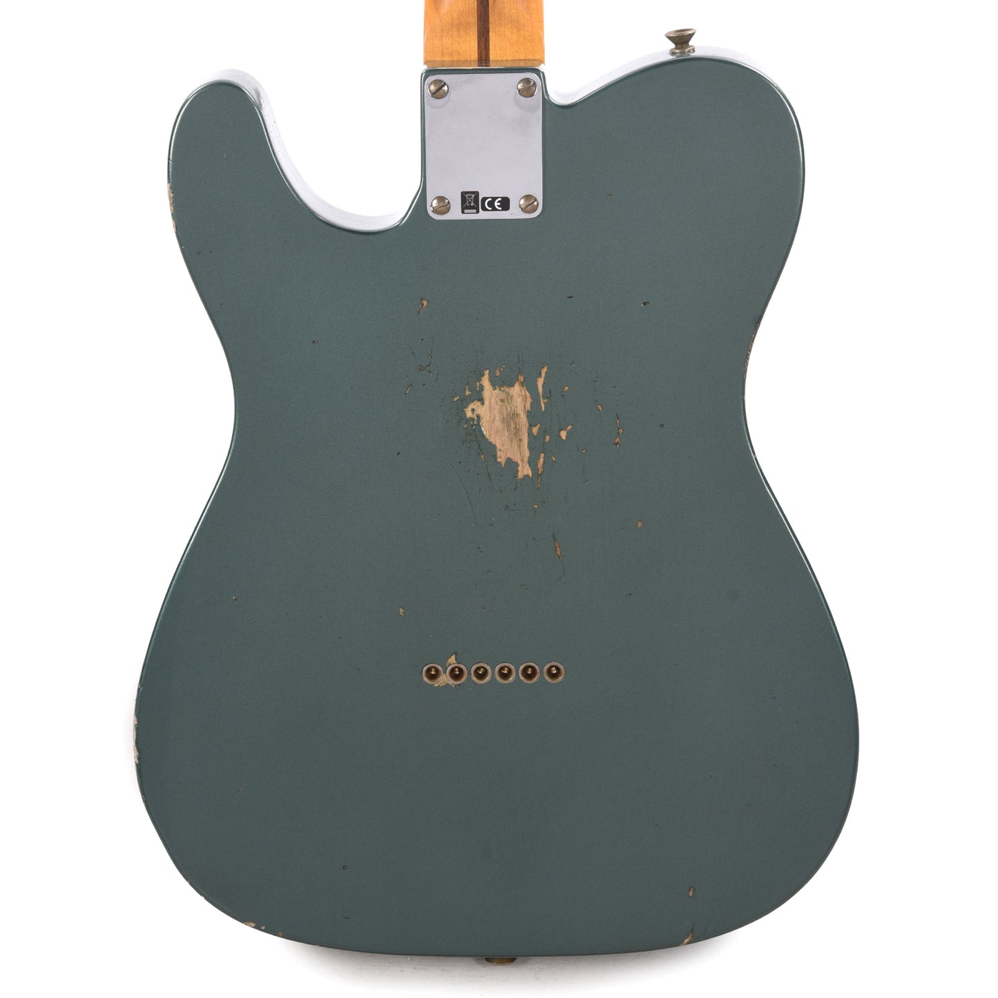 Fender Custom Shop 1952 Telecaster HS "Chicago Special" Relic Aged Sherwood Green Metallic Electric Guitars / Solid Body