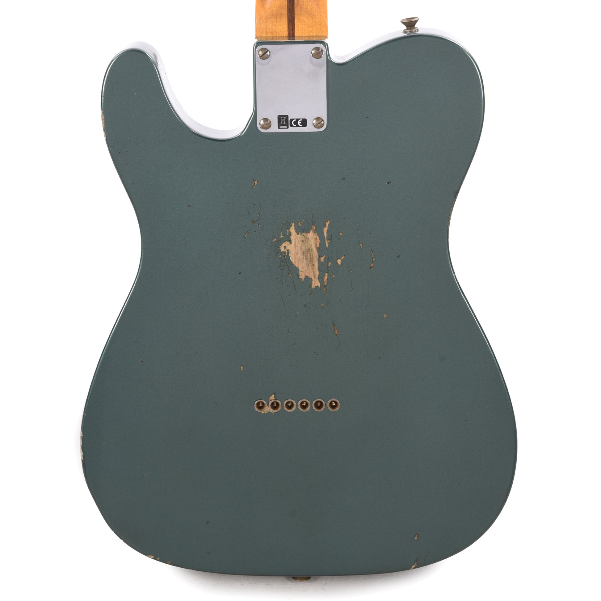 Fender Custom Shop 1952 Telecaster HS "Chicago Special" Relic Aged Sherwood Green Metallic Electric Guitars / Solid Body
