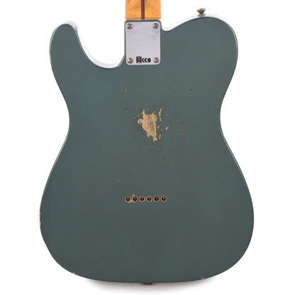 Fender Custom Shop 1952 Telecaster HS "Chicago Special" Relic Aged Sherwood Green Metallic Electric Guitars / Solid Body