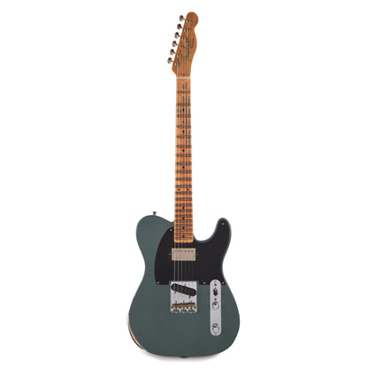 Fender Custom Shop 1952 Telecaster HS "Chicago Special" Relic Aged Sherwood Green Metallic Electric Guitars / Solid Body