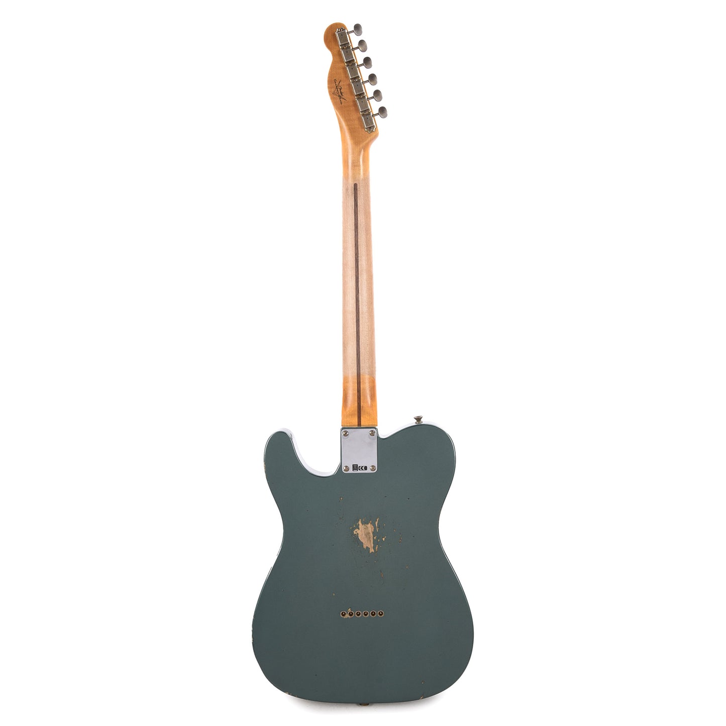 Fender Custom Shop 1952 Telecaster HS "Chicago Special" Relic Aged Sherwood Green Metallic Electric Guitars / Solid Body