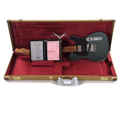 Fender Custom Shop 1952 Telecaster HS "Chicago Special" Relic Aged Sherwood Green Metallic Electric Guitars / Solid Body