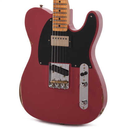 Fender Custom Shop 1952 Telecaster HS "Chicago Special" Relic Faded Cimarron Red Electric Guitars / Solid Body