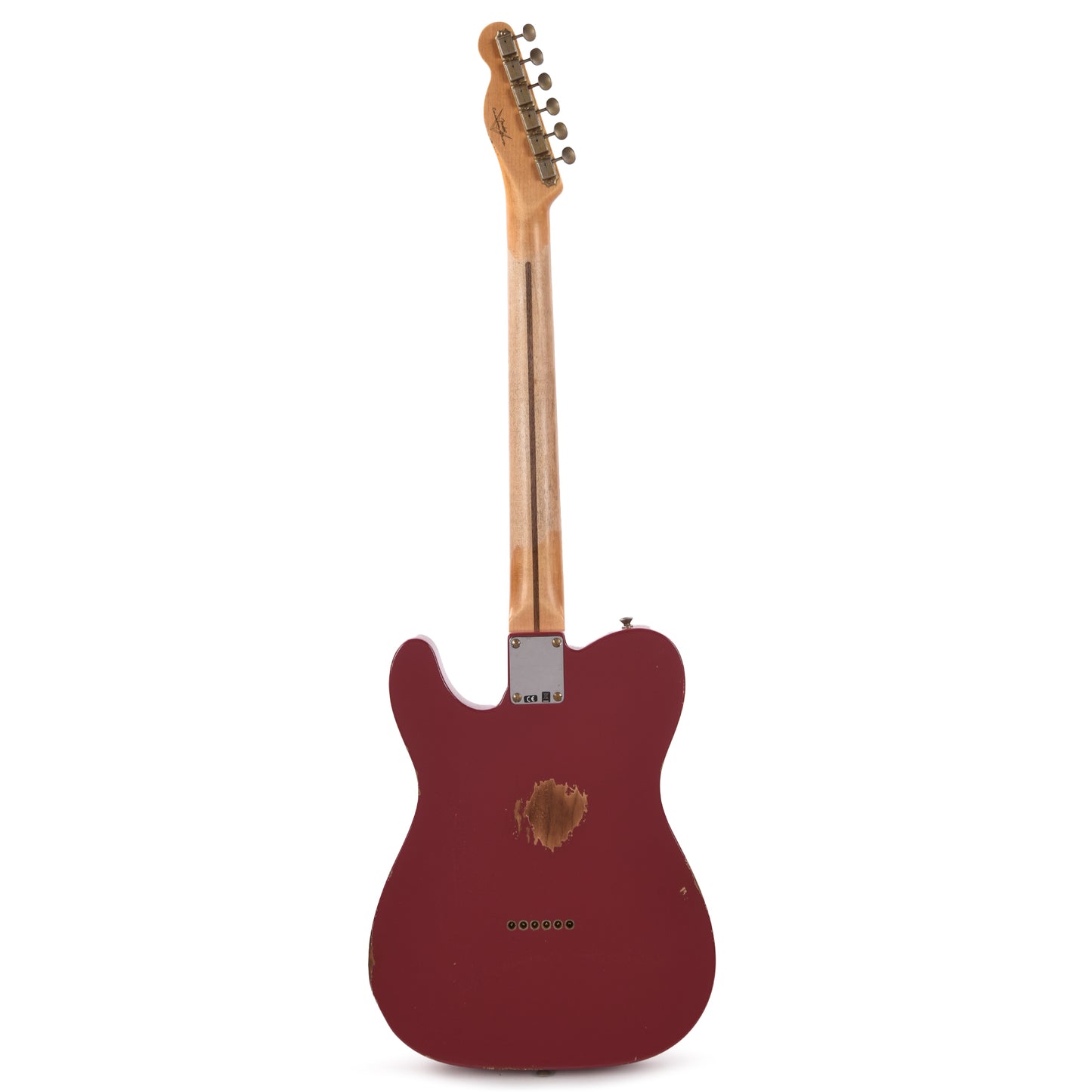 Fender Custom Shop 1952 Telecaster HS "Chicago Special" Relic Faded Cimarron Red Electric Guitars / Solid Body