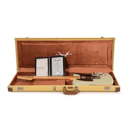 Fender Custom Shop 1952 Telecaster HS "Chicago Special" Time Capsule Super Aged Sonic Blue Electric Guitars / Solid Body