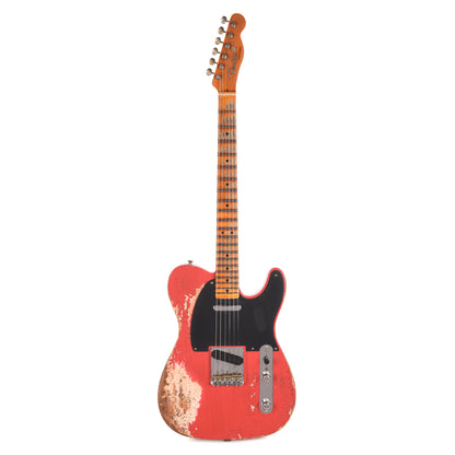 Fender Custom Shop 1952 Telecaster Super Heavy Relic Aged Fiesta Red w/Lightweight Ash Body Electric Guitars / Solid Body