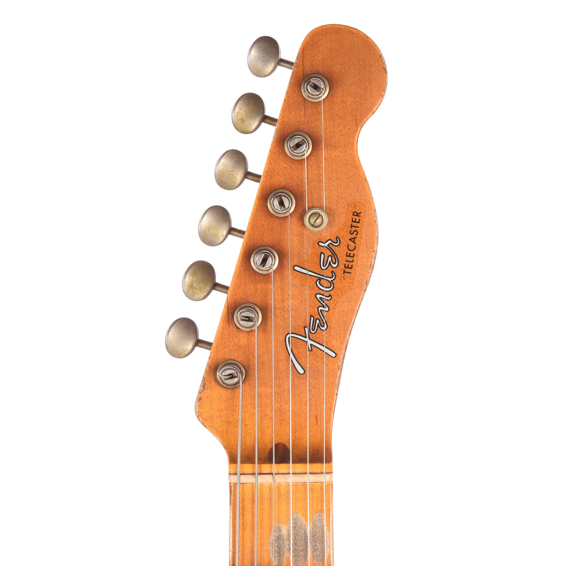 Fender Custom Shop 1952 Telecaster Super Heavy Relic Aged Fiesta Red w/Lightweight Ash Body Electric Guitars / Solid Body