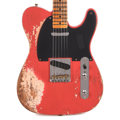 Fender Custom Shop 1952 Telecaster Super Heavy Relic Aged Fiesta Red w/Lightweight Ash Body Electric Guitars / Solid Body