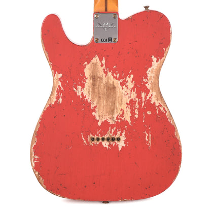 Fender Custom Shop 1952 Telecaster Super Heavy Relic Aged Fiesta Red w/Lightweight Ash Body Electric Guitars / Solid Body