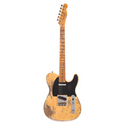 Fender Custom Shop 1952 Telecaster Super Heavy Relic Aged Nocaster Blonde Electric Guitars / Solid Body