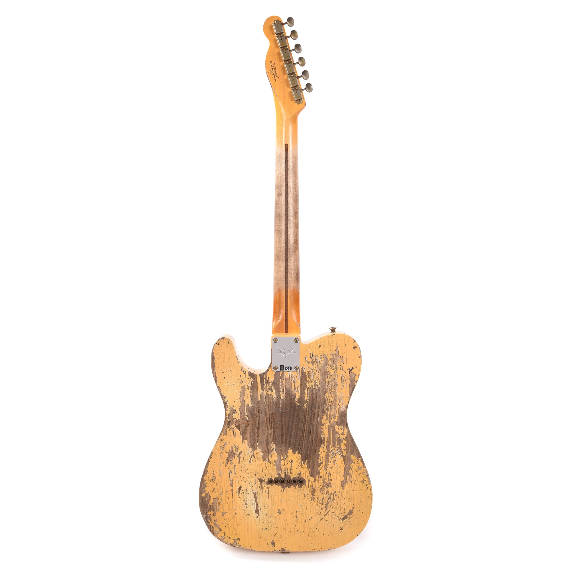 Fender Custom Shop 1952 Telecaster Super Heavy Relic Aged Nocaster Blonde Electric Guitars / Solid Body