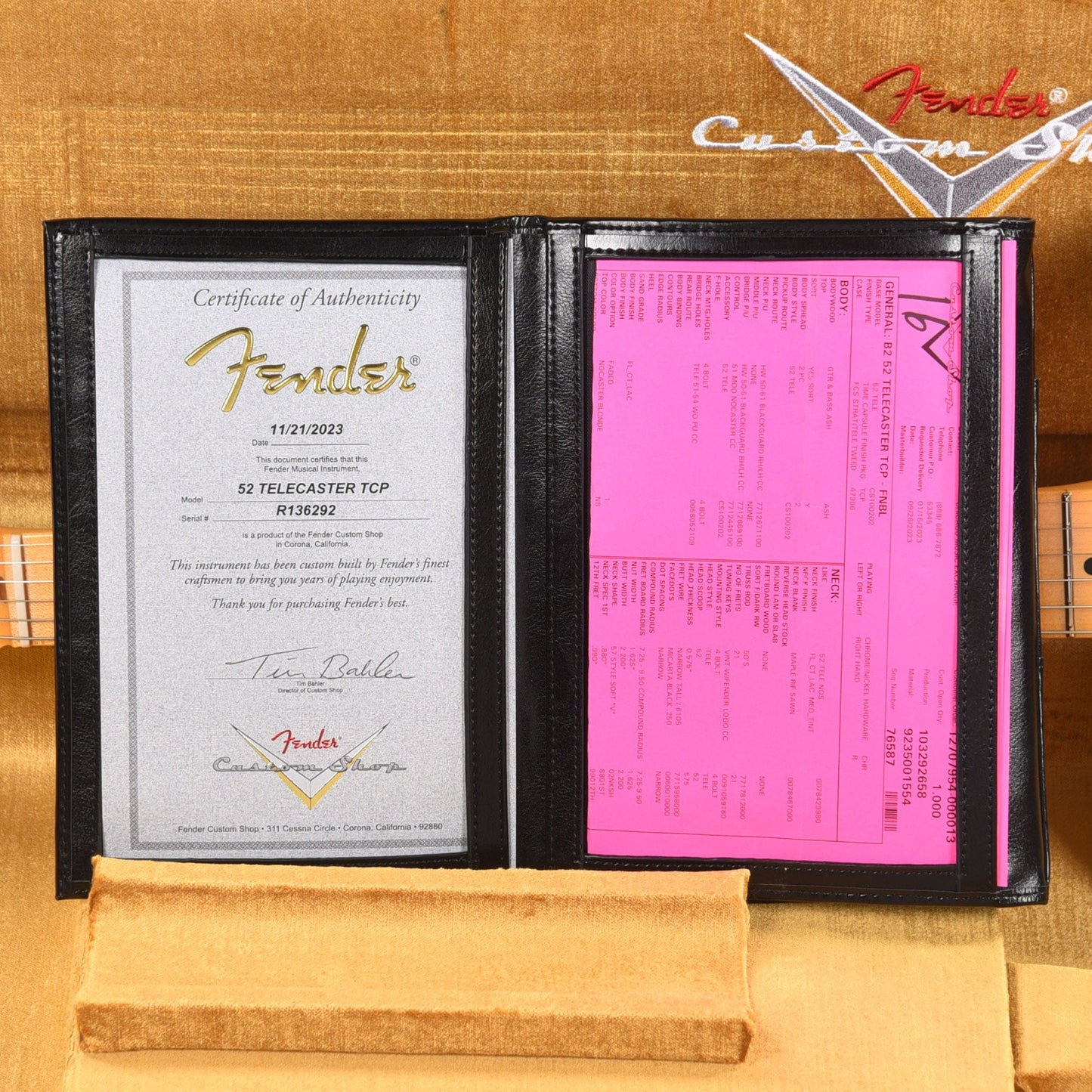 Fender Custom Shop 1952 Telecaster Time Capsule Faded Nocaster Blonde Electric Guitars / Solid Body