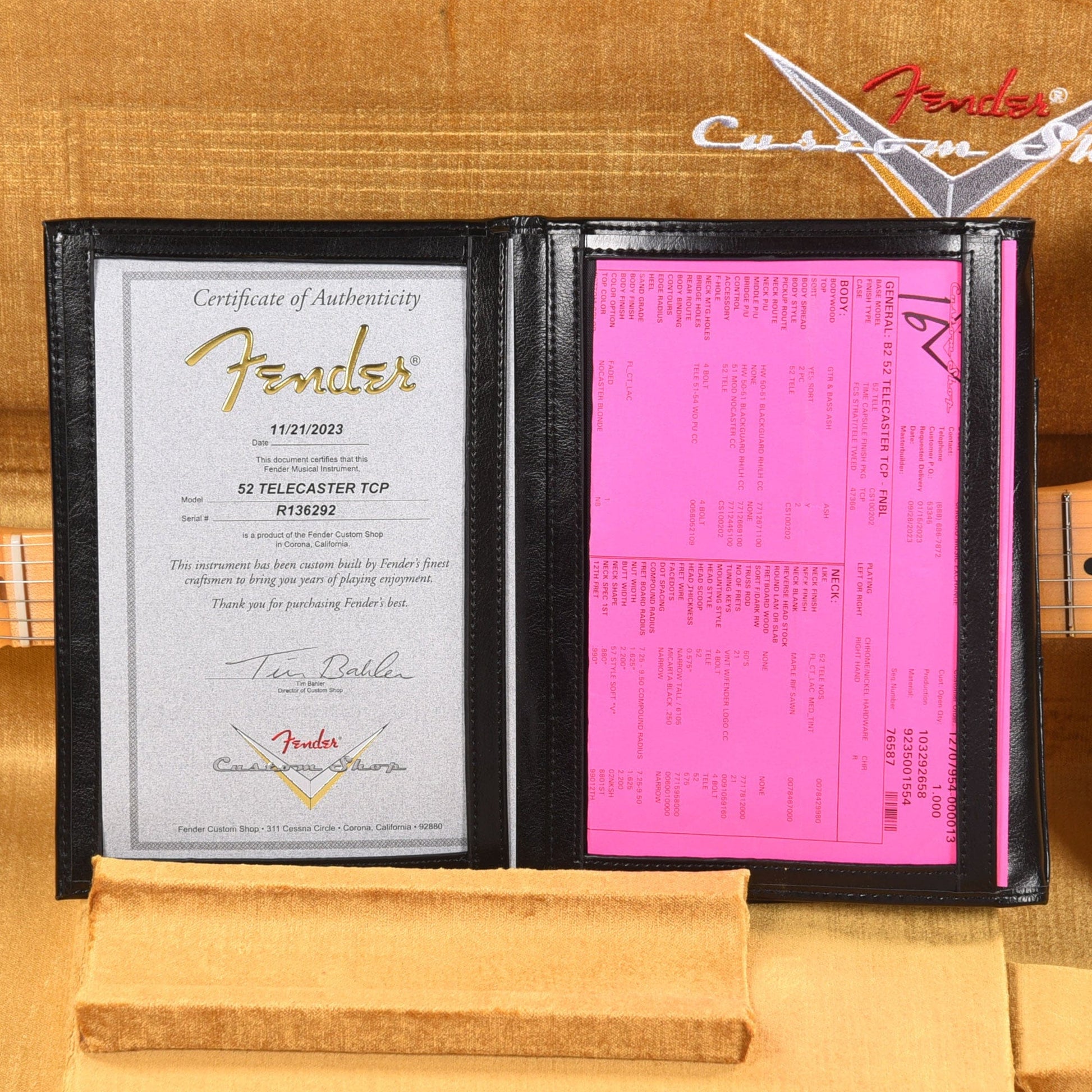 Fender Custom Shop 1952 Telecaster Time Capsule Faded Nocaster Blonde Electric Guitars / Solid Body