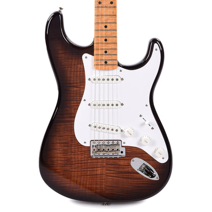 Fender Custom Shop 1954 4A Flame Stratocaster NOS 2-Color Sunburst Apprentice Built by Dan Gonzalez Electric Guitars / Solid Body