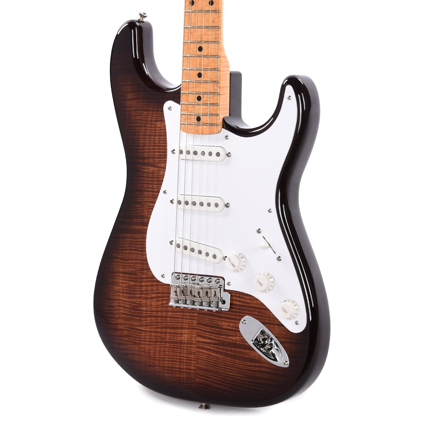 Fender Custom Shop 1954 4A Flame Stratocaster NOS 2-Color Sunburst Apprentice Built by Dan Gonzalez Electric Guitars / Solid Body