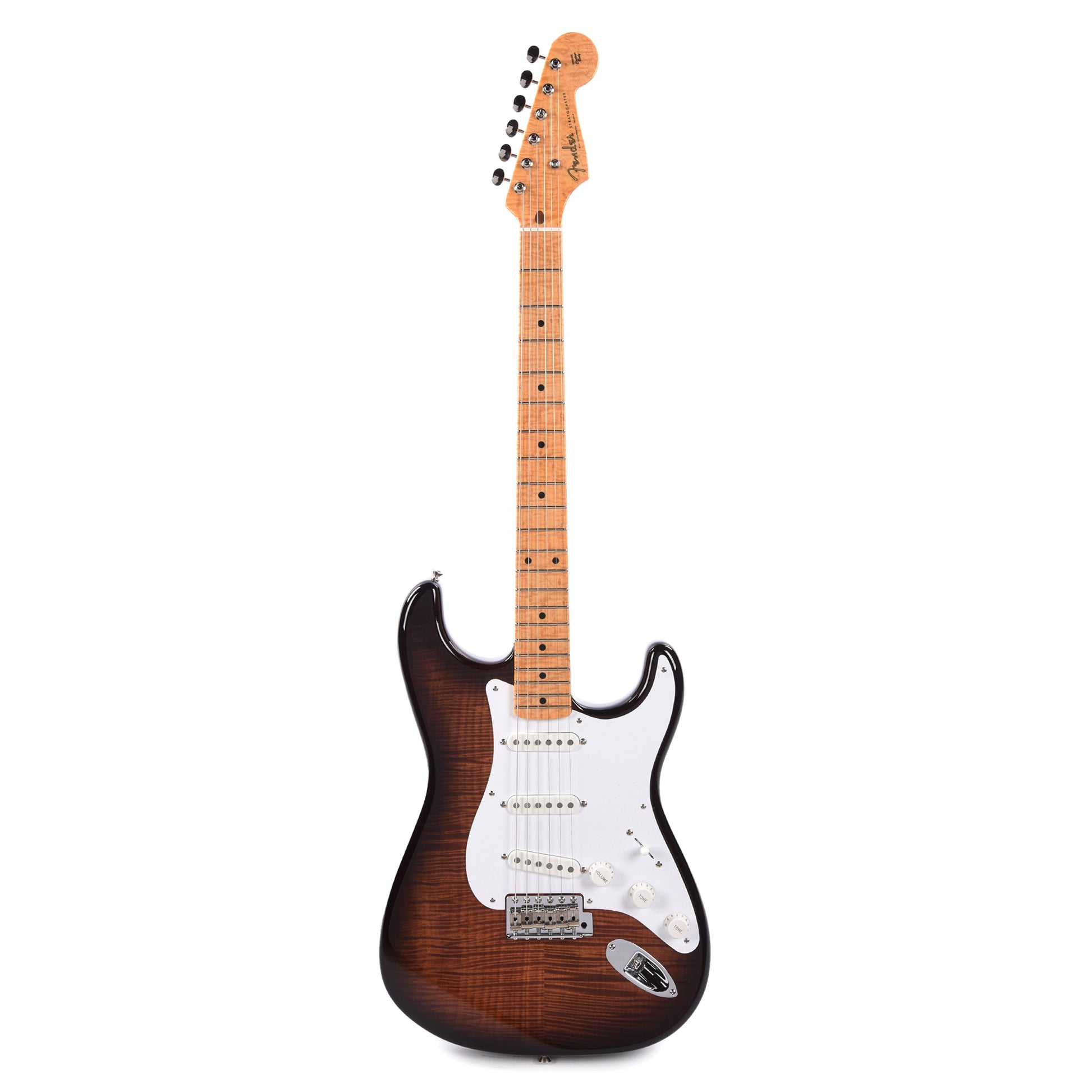 Fender Custom Shop 1954 4A Flame Stratocaster NOS 2-Color Sunburst Apprentice Built by Dan Gonzalez Electric Guitars / Solid Body