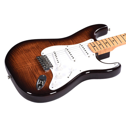Fender Custom Shop 1954 4A Flame Stratocaster NOS 2-Color Sunburst Apprentice Built by Dan Gonzalez Electric Guitars / Solid Body