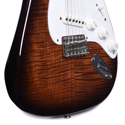 Fender Custom Shop 1954 4A Flame Stratocaster NOS 2-Color Sunburst Apprentice Built by Dan Gonzalez Electric Guitars / Solid Body
