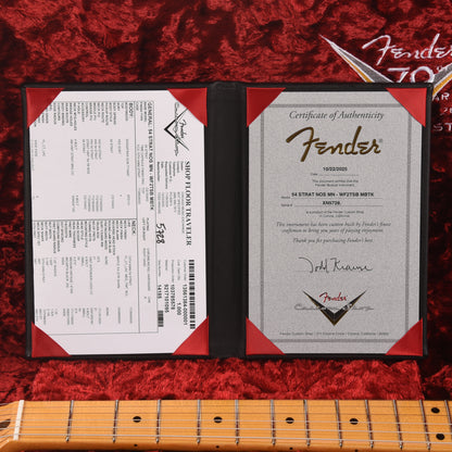 Fender Custom Shop 1954 Stratocaster NOS Wide Fade Chocolate 2-Color Sunburst Master Built by Todd Krause Electric Guitars / Solid Body