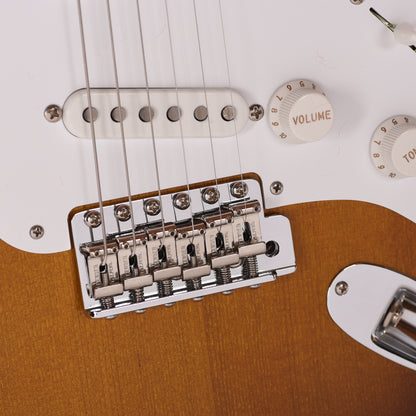 Fender Custom Shop 1954 Stratocaster NOS Wide Fade Chocolate 2-Color Sunburst Master Built by Todd Krause Electric Guitars / Solid Body