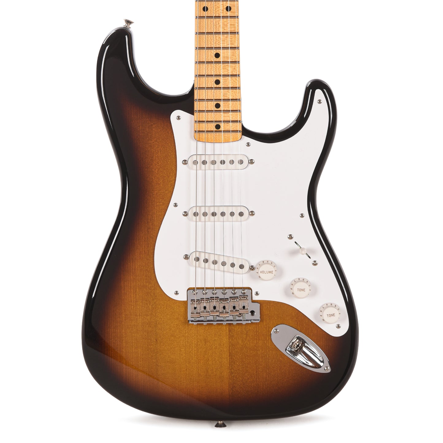 Fender Custom Shop 1954 Stratocaster NOS Wide Fade Chocolate 2-Color Sunburst Master Built by Todd Krause Electric Guitars / Solid Body