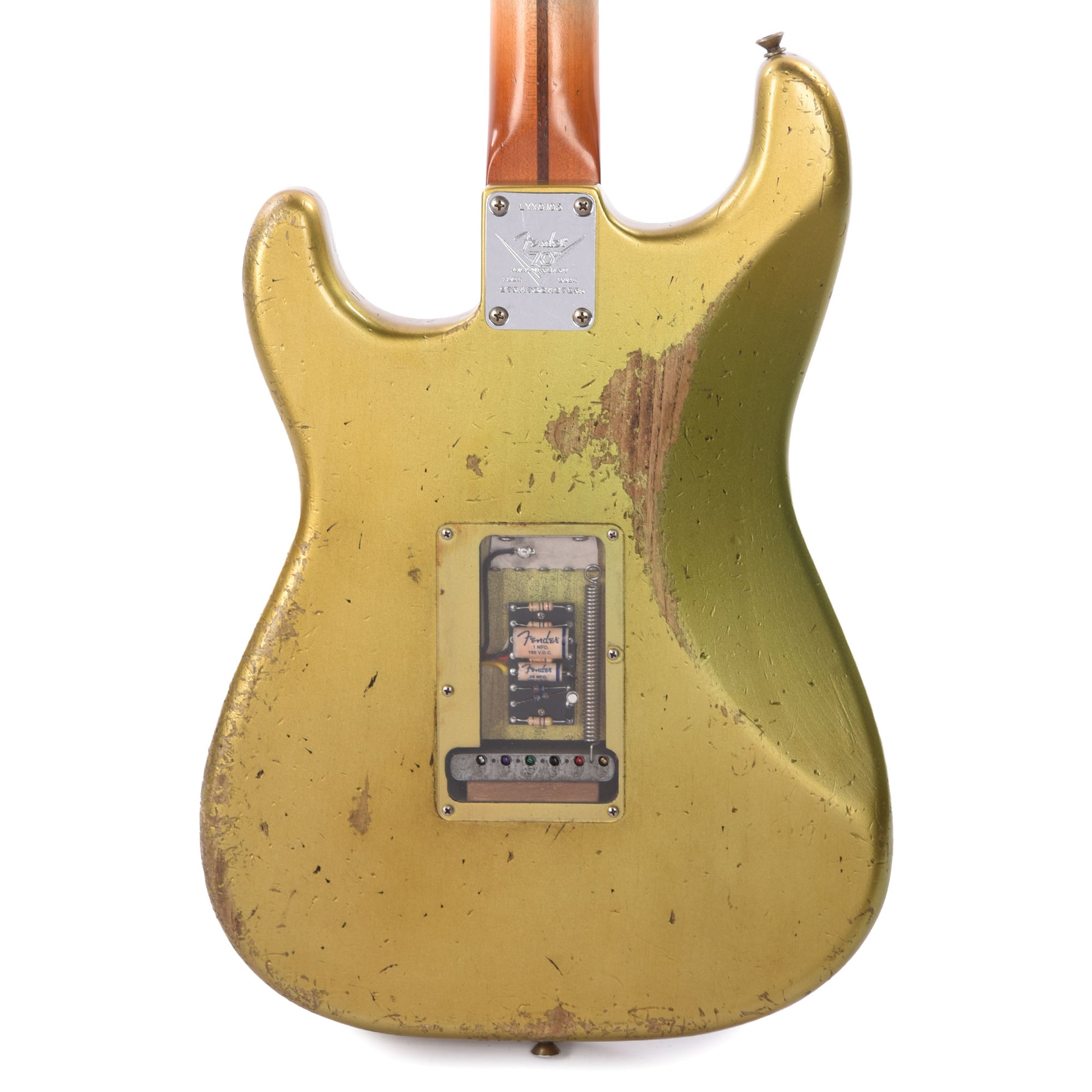 Fender Custom Shop 1954 Stratocaster Relic Oxidized Aztec Gold Master Built by Levi Perry w/Fuzz Circuit Electric Guitars / Solid Body