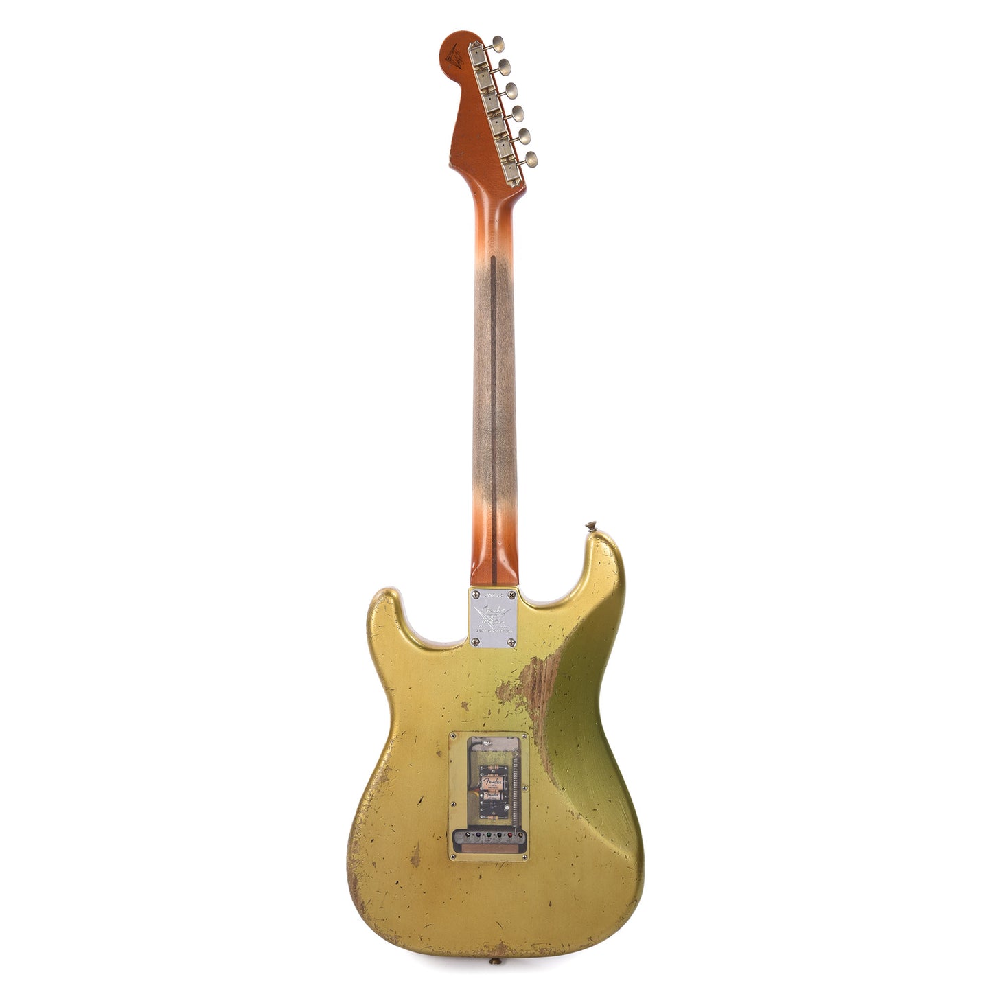 Fender Custom Shop 1954 Stratocaster Relic Oxidized Aztec Gold Master Built by Levi Perry w/Fuzz Circuit Electric Guitars / Solid Body