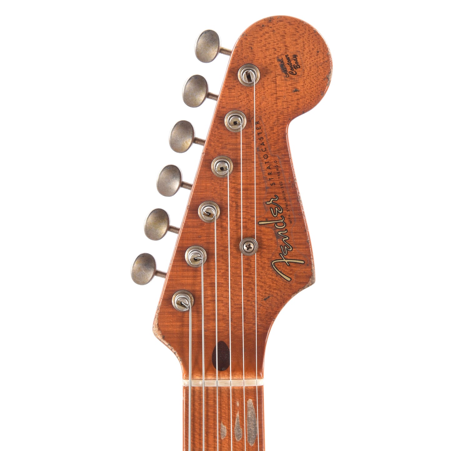 Fender Custom Shop 1954 Stratocaster Relic Oxidized Aztec Gold Master Built by Levi Perry w/Fuzz Circuit Electric Guitars / Solid Body