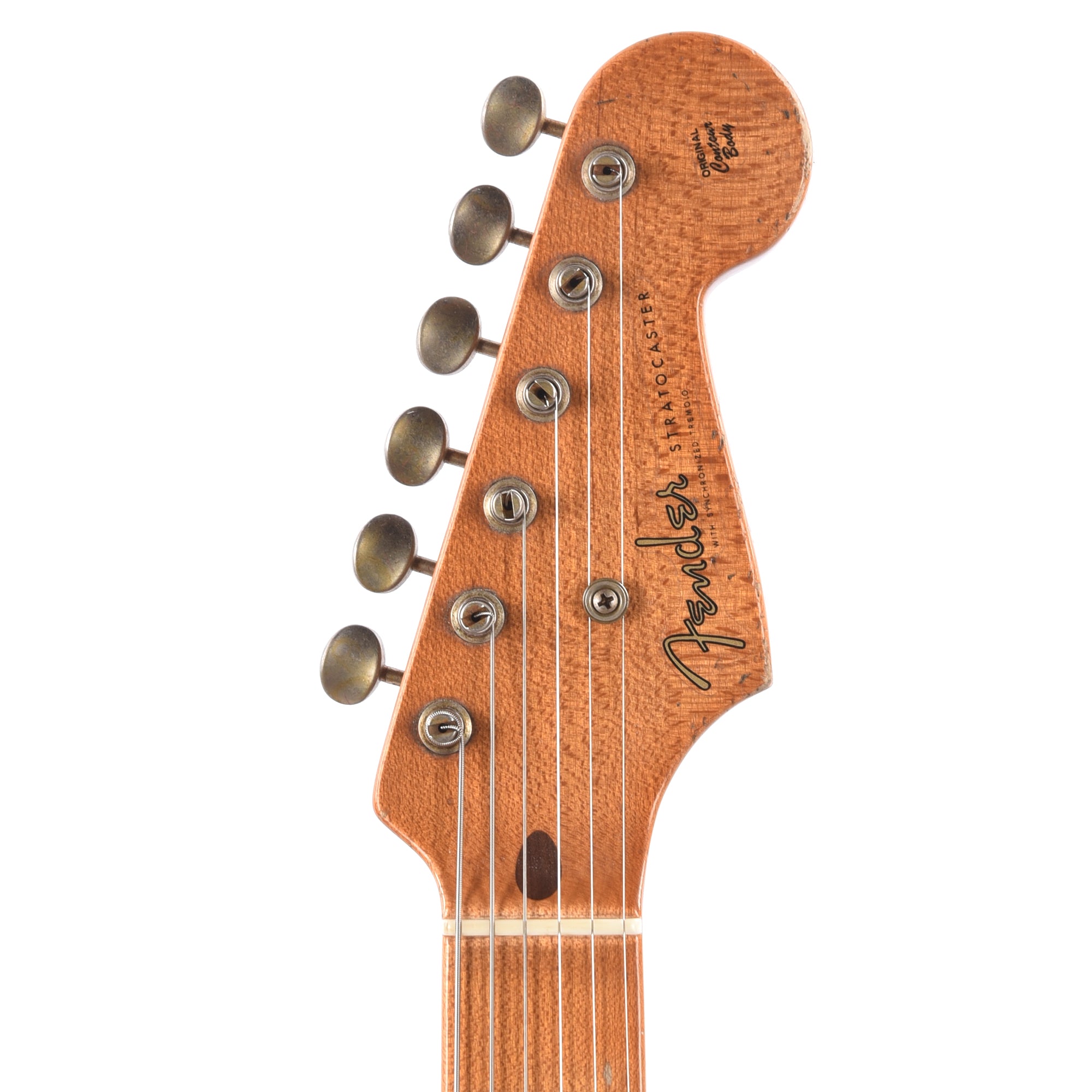 Fender Custom Shop 1954 Stratocaster Relic Wide Band Black 2-Color Sunburst Master Built by Levi Perry w/Fuzz Circuit Electric Guitars / Solid Body
