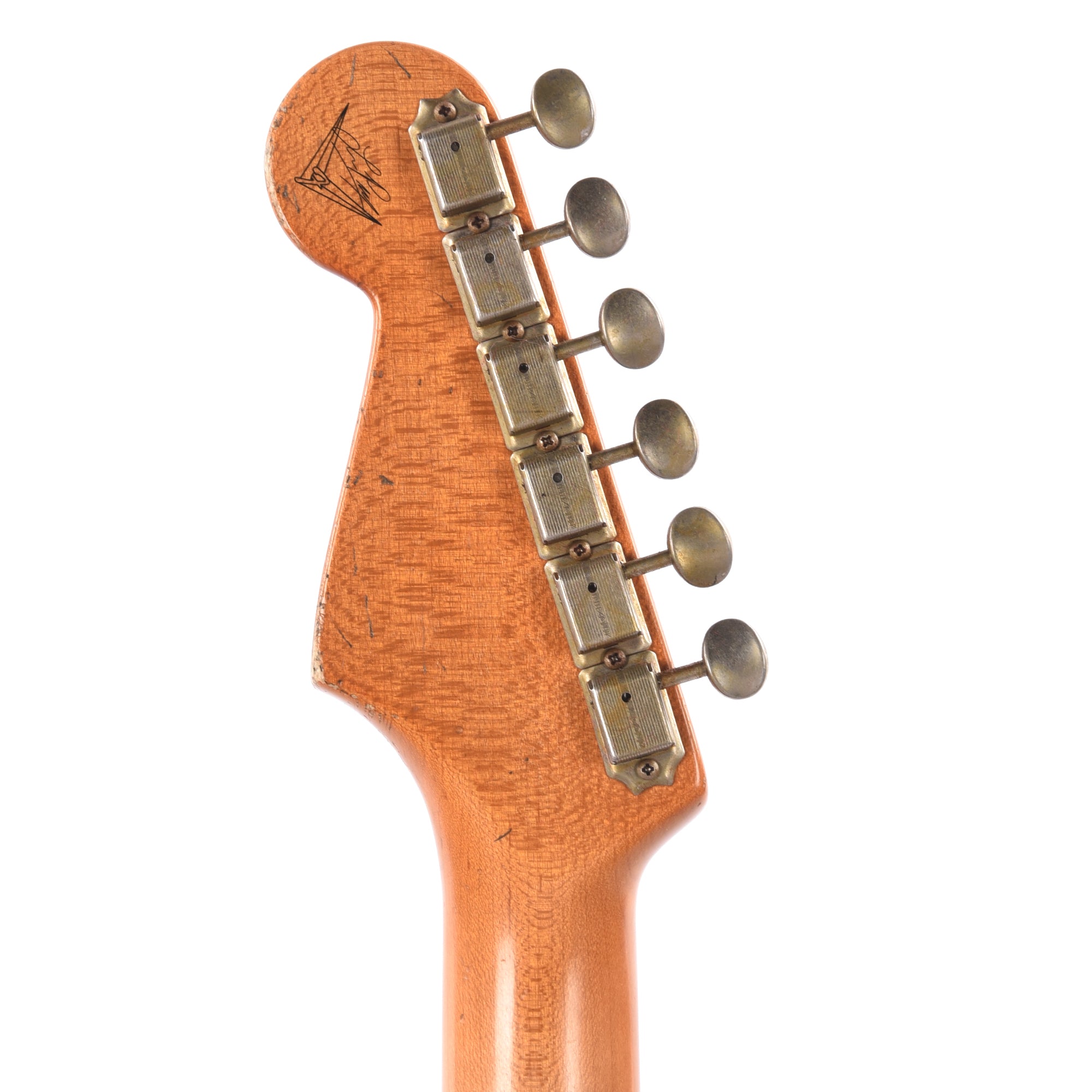 Fender Custom Shop 1954 Stratocaster Relic Wide Band Black 2-Color Sunburst Master Built by Levi Perry w/Fuzz Circuit Electric Guitars / Solid Body