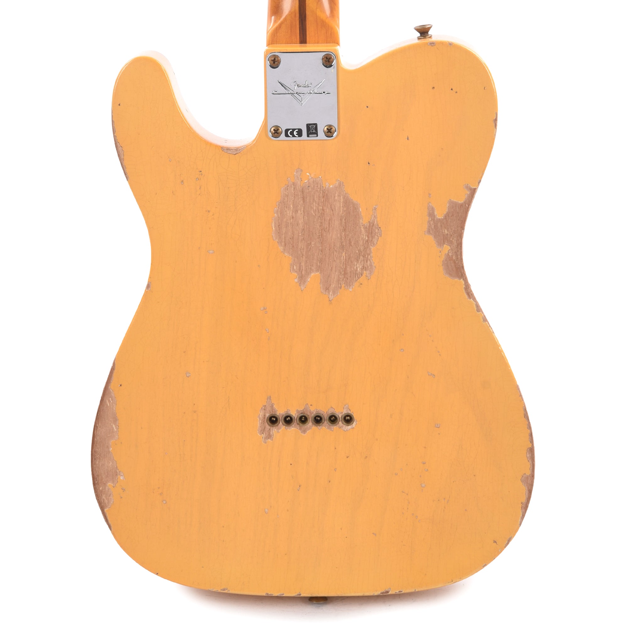 Fender Custom Shop 1954 Telecaster Heavy Relic Faded Aged Nocaster Blonde Electric Guitars / Solid Body
