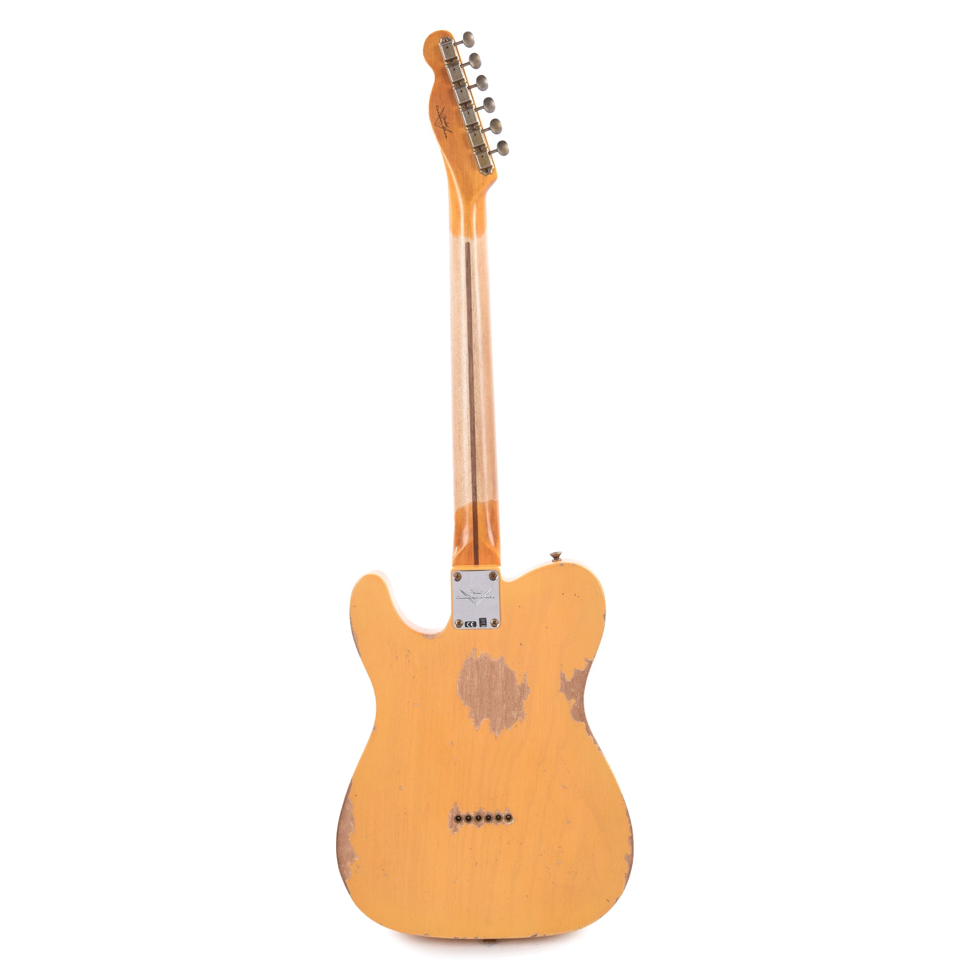 Fender Custom Shop 1954 Telecaster Heavy Relic Faded Aged Nocaster Blonde Electric Guitars / Solid Body