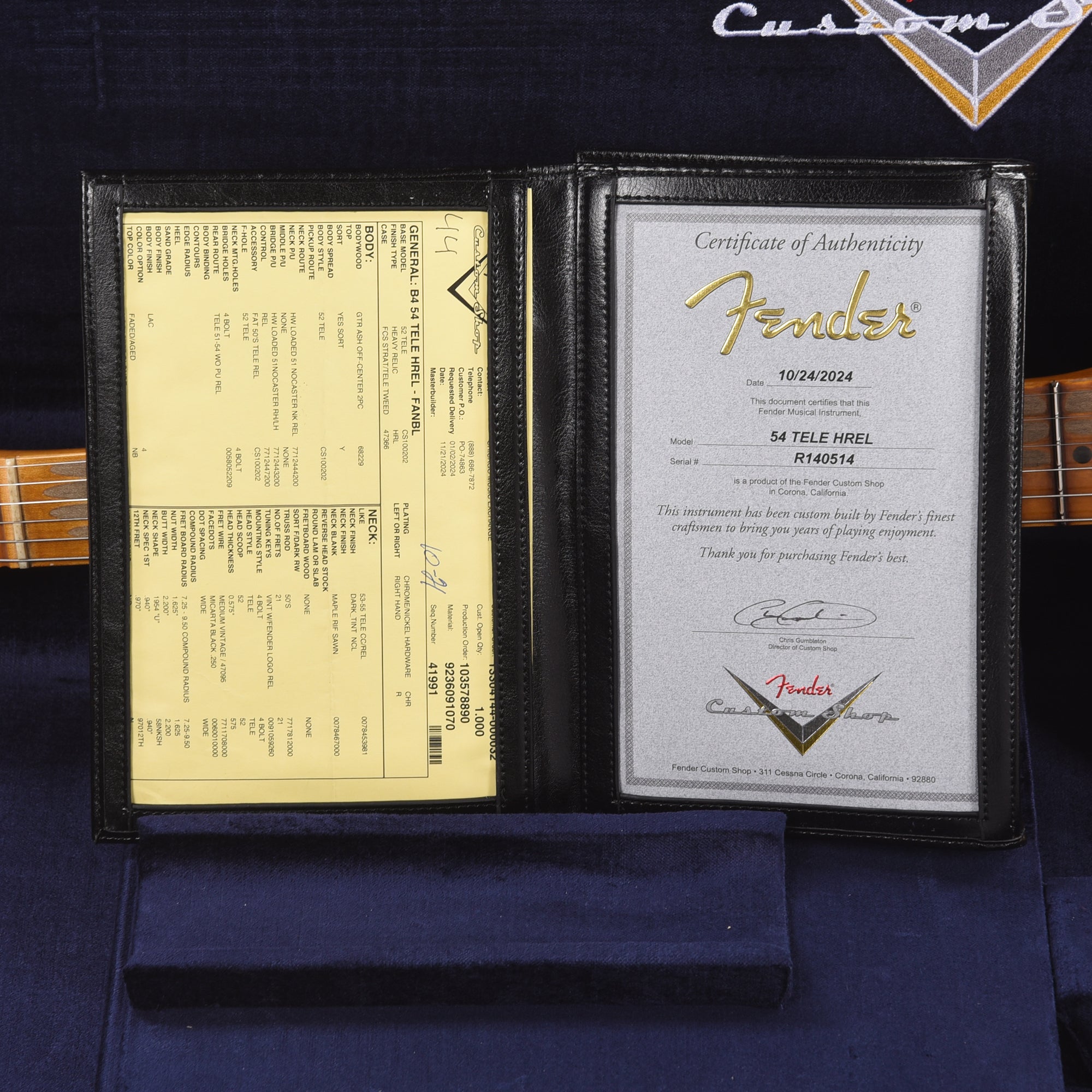 Fender Custom Shop 1954 Telecaster Heavy Relic Faded Aged Nocaster Blonde Electric Guitars / Solid Body