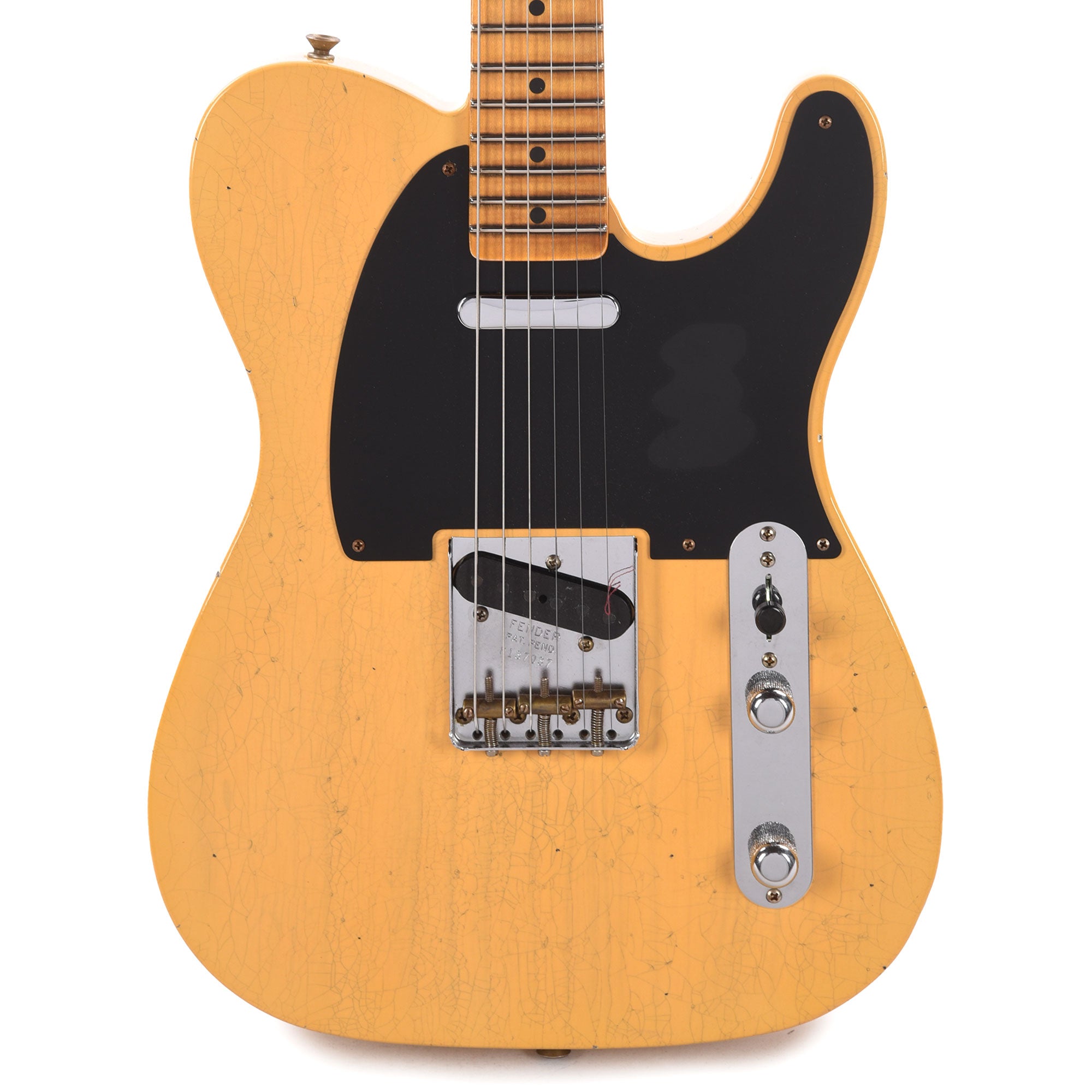 Fender Custom Shop 1954 Telecaster Journeyman Relic Aged Nocaster Blonde Electric Guitars / Solid Body