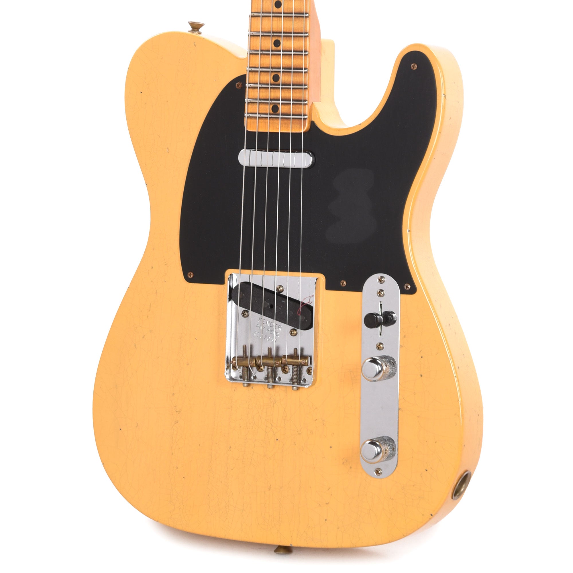 Fender Custom Shop 1954 Telecaster Journeyman Relic Aged Nocaster Blonde Electric Guitars / Solid Body