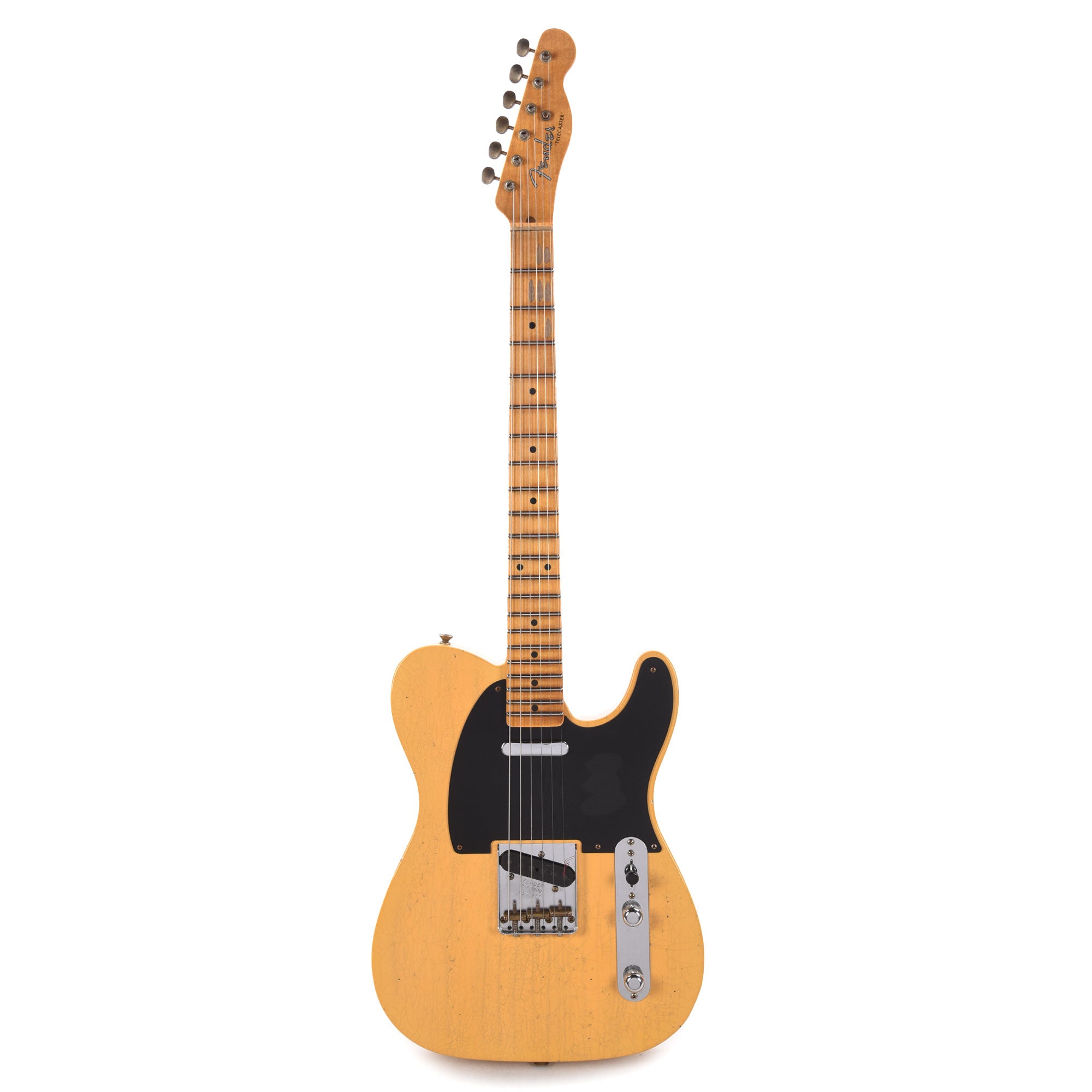 Fender Custom Shop 1954 Telecaster Journeyman Relic Aged Nocaster Blonde Electric Guitars / Solid Body