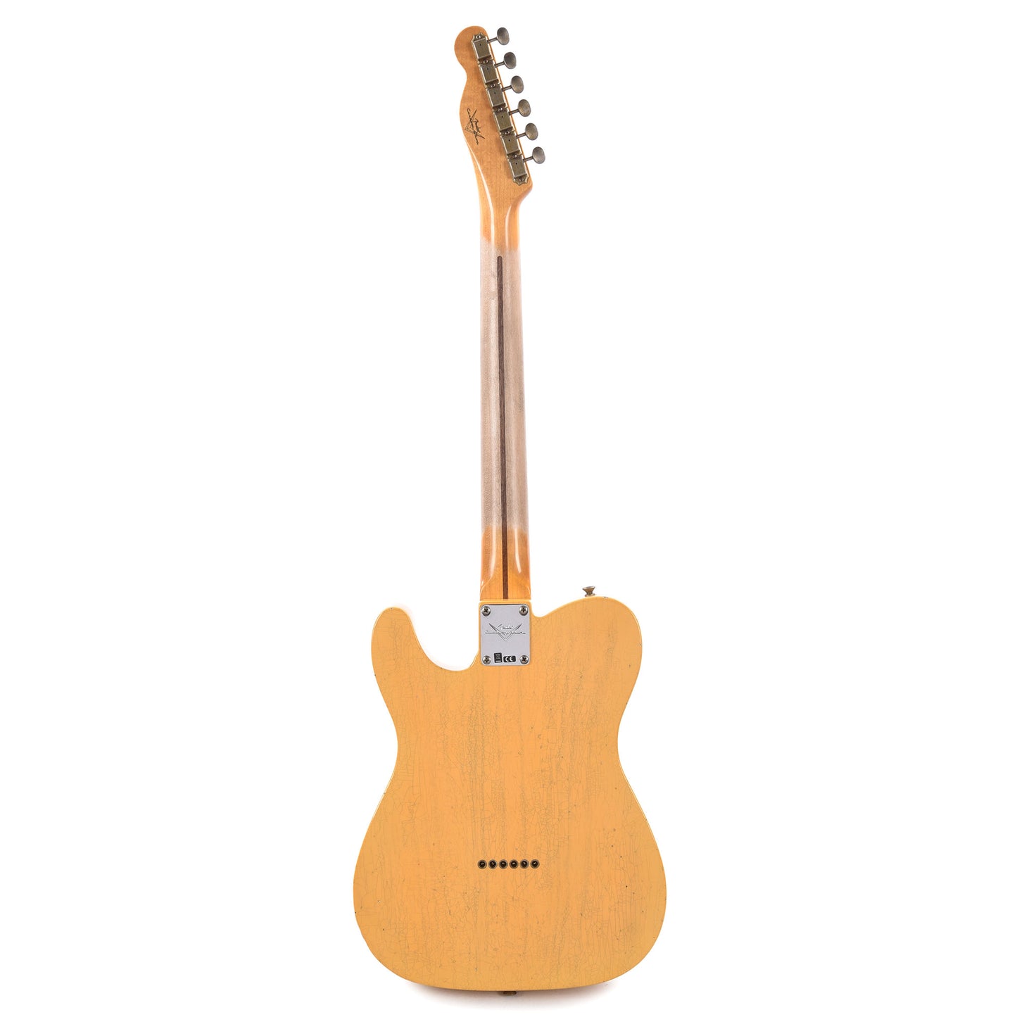 Fender Custom Shop 1954 Telecaster Journeyman Relic Aged Nocaster Blonde Electric Guitars / Solid Body