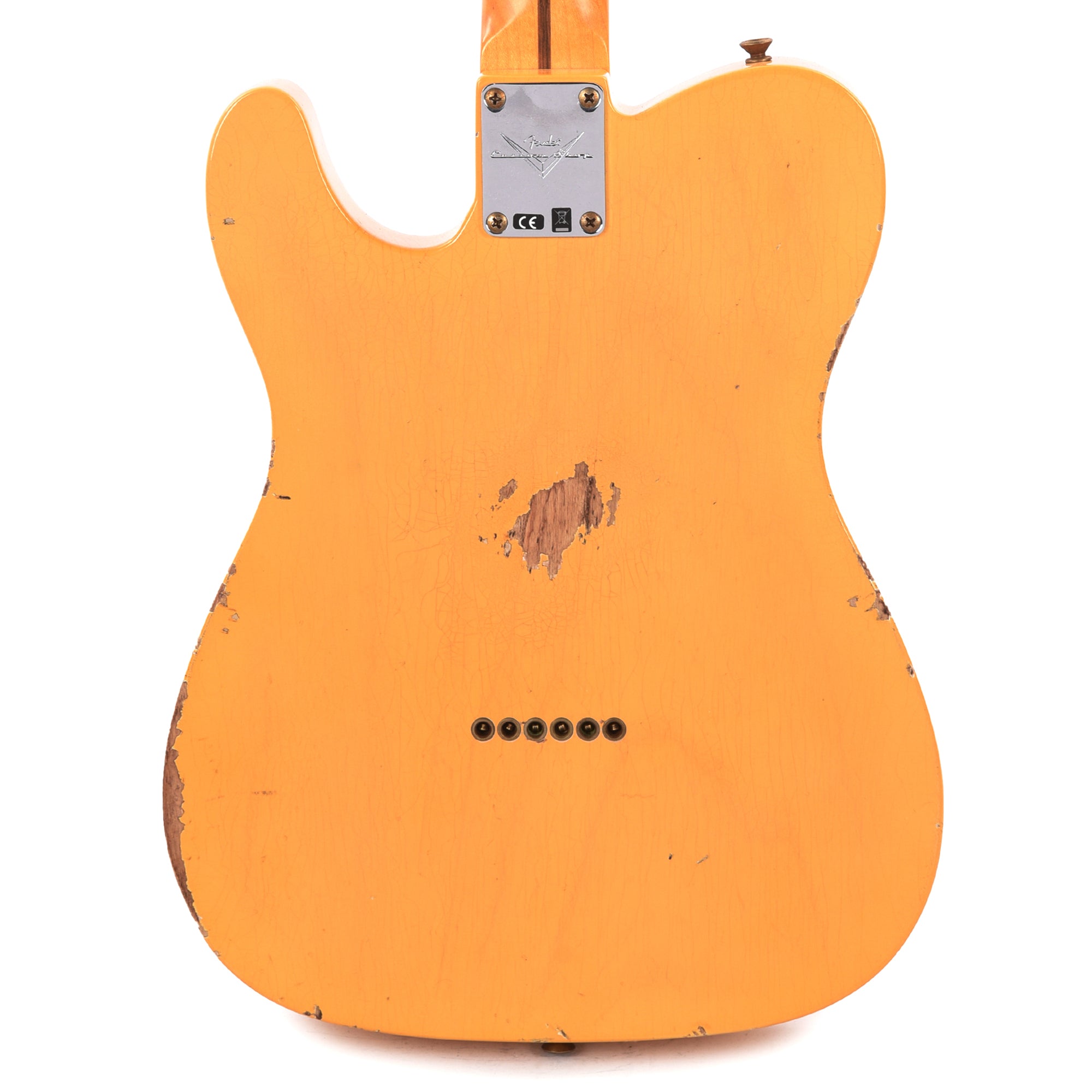 Fender Custom Shop 1954 Telecaster Relic Aged Nocaster Blonde Electric Guitars / Solid Body