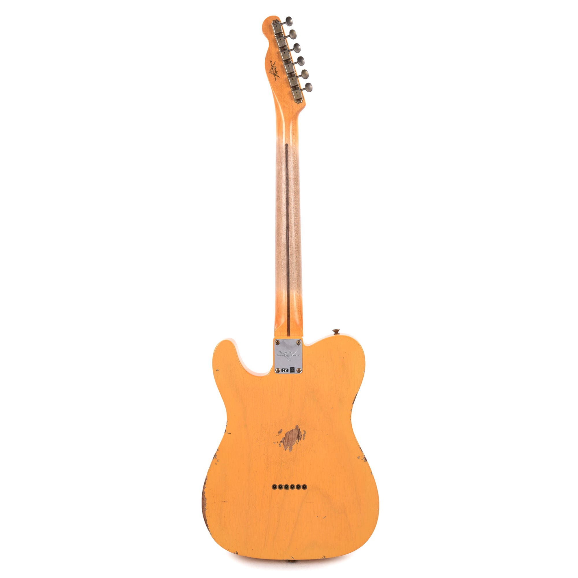 Fender Custom Shop 1954 Telecaster Relic Aged Nocaster Blonde Electric Guitars / Solid Body