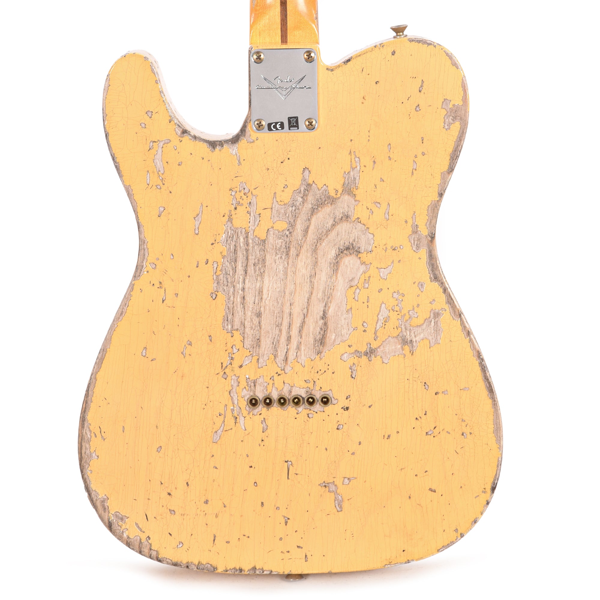 Fender Custom Shop 1954 Telecaster Super Heavy Relic Super Faded Aged Nocaster Blonde Electric Guitars / Solid Body