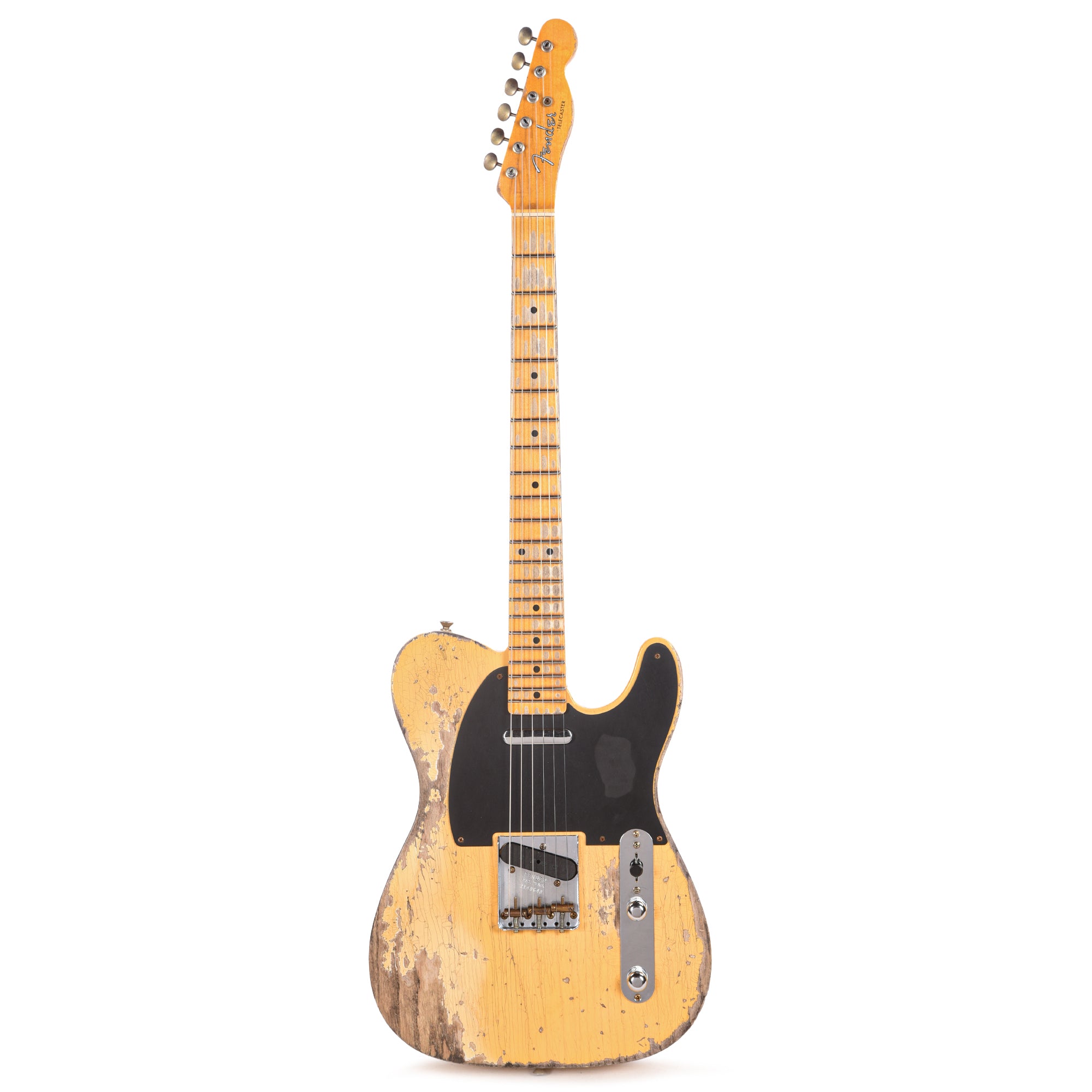 Fender Custom Shop 1954 Telecaster Super Heavy Relic Super Faded Aged Nocaster Blonde Electric Guitars / Solid Body