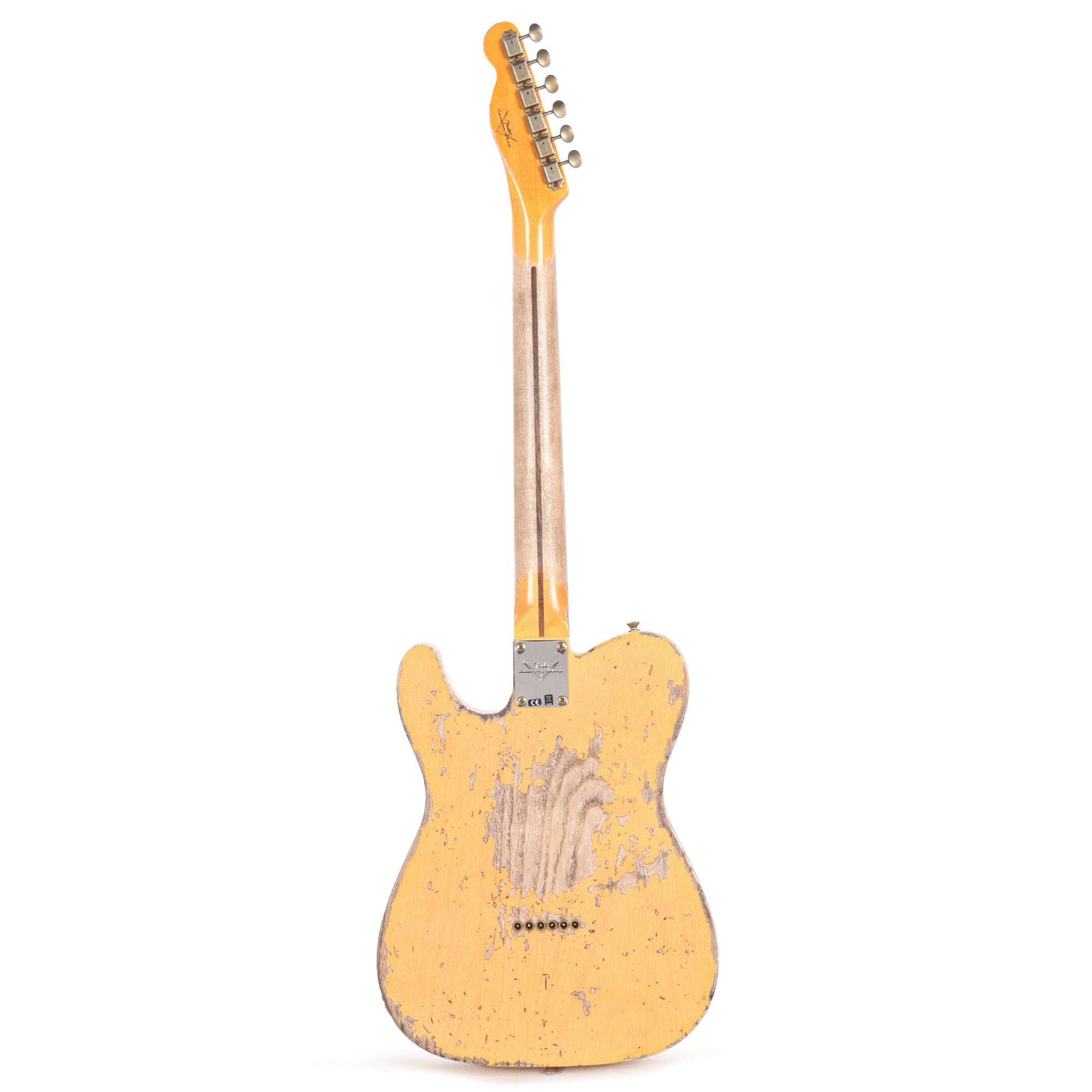 Fender Custom Shop 1954 Telecaster Super Heavy Relic Super Faded Aged Nocaster Blonde Electric Guitars / Solid Body