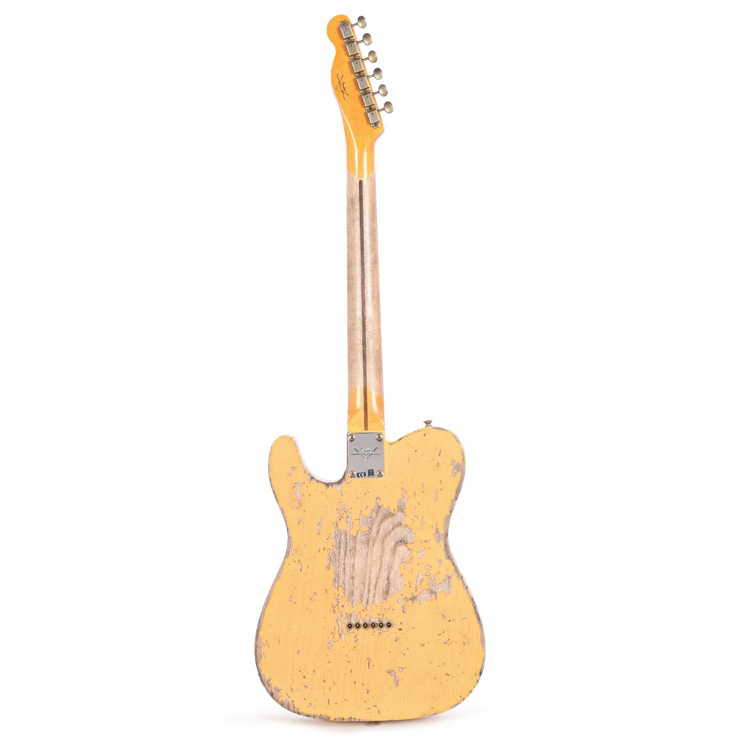 Fender Custom Shop 1954 Telecaster Super Heavy Relic Super Faded Aged Nocaster Blonde Electric Guitars / Solid Body