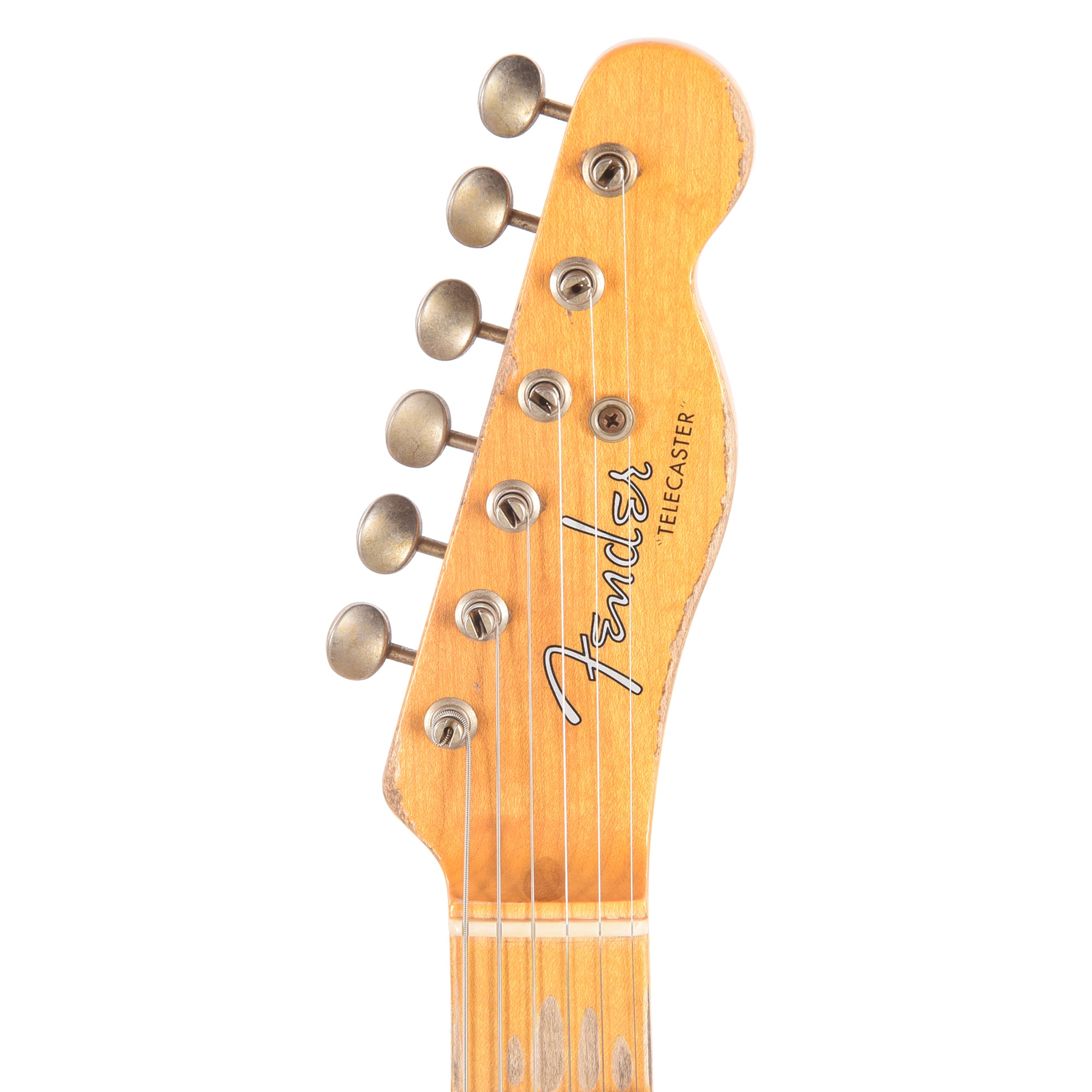 Fender Custom Shop 1954 Telecaster Super Heavy Relic Super Faded Aged Nocaster Blonde Electric Guitars / Solid Body