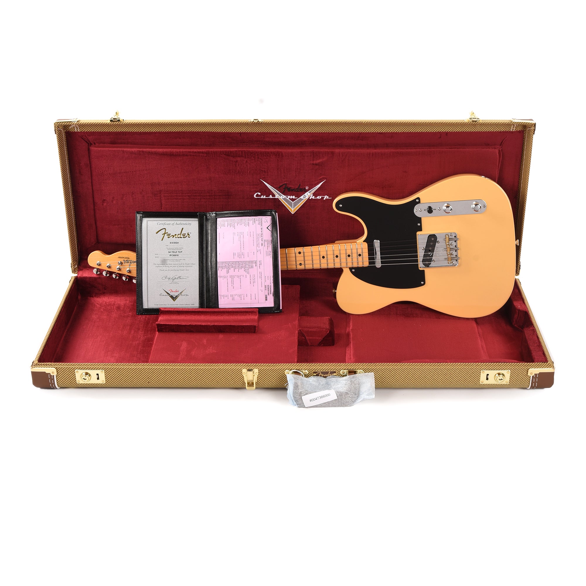 Fender Custom Shop 1954 Telecaster Time Capsule Nocaster Blonde Electric Guitars / Solid Body