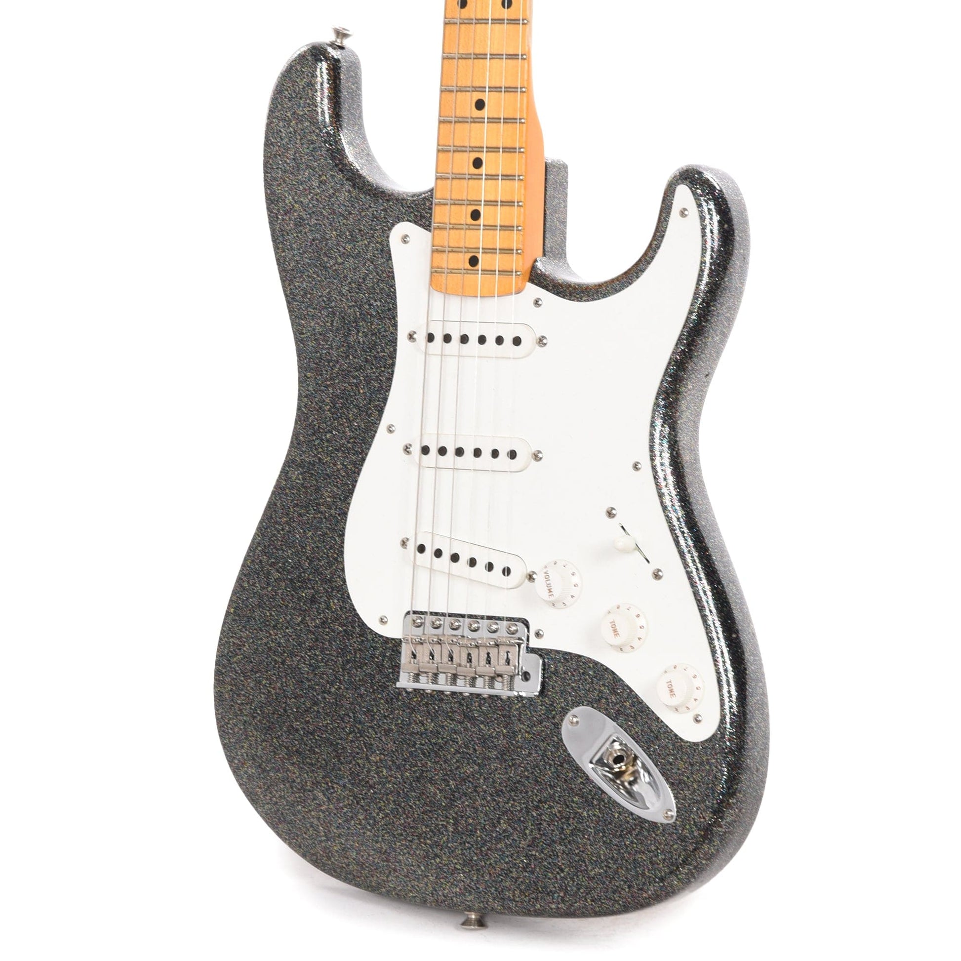 Fender Custom Shop 1955 Ash Stratocaster "Chicago Special" Journeyman Relic Waste Bucket Sparkle Electric Guitars / Solid Body