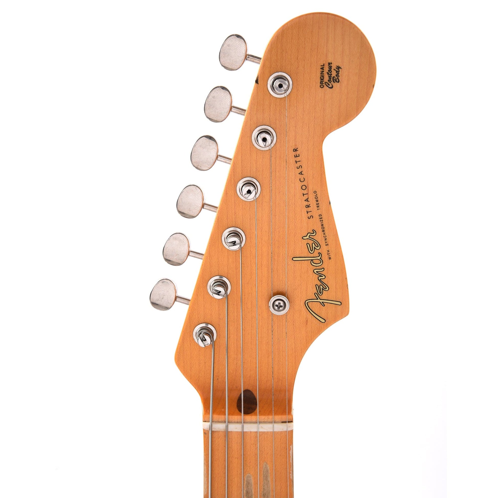 Fender Custom Shop 1955 Ash Stratocaster "Chicago Special" Journeyman Relic Waste Bucket Sparkle Electric Guitars / Solid Body